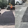 Circulație mai sigură pe două străzi din Sectorul 5. Asfalt refăcut pe Elev Nicolae Popovici și Oltului
