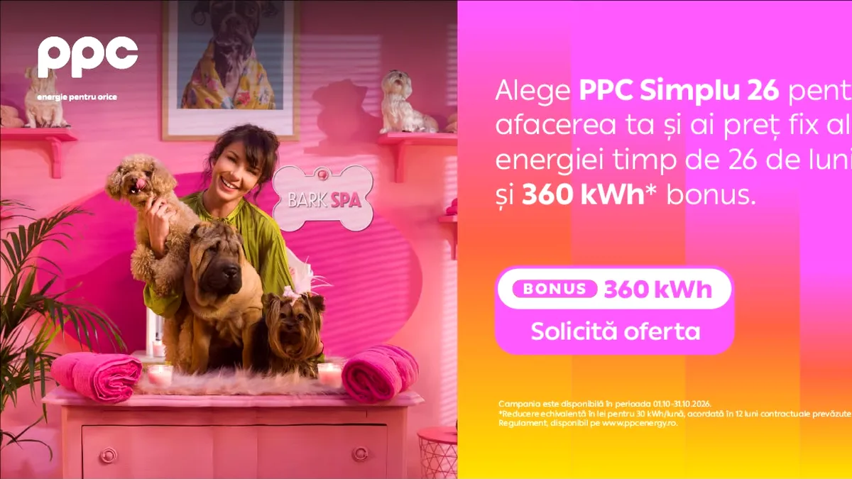 Preț fix pentru afacerile mici, pe o perioadă de 26 de luni prin PPC Simplu 26 și servicii de asistență cu oferta promoțională  PPC Confort Promo