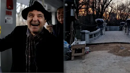 Nicușor Dan distruge podul monument din Cișmigiu