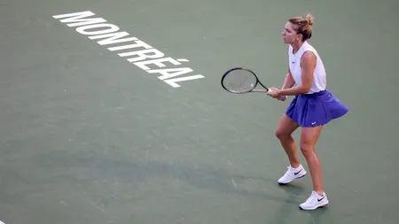 Simona Halep a revenit pe terenul de tenis! Cum s-a descurcat românca, la Montreal: 