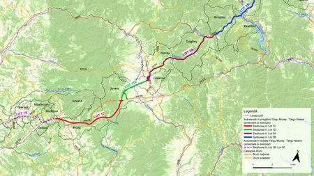 Începe marea expropriere pentru Autostrada Unirii! Sunt pregătite despăgubiri de 134 de milioane de lei