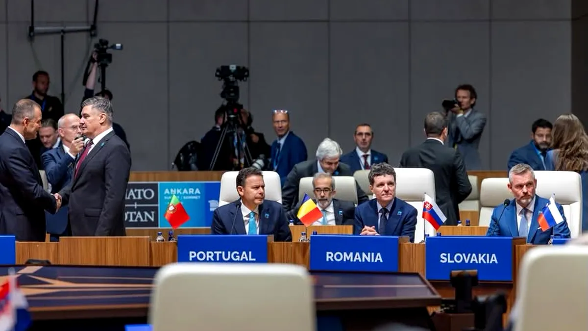 Nicușor Dan, la Summitul NATO de la Ankara: România va aloca 3,7% din PIB pentru apărare și securitate