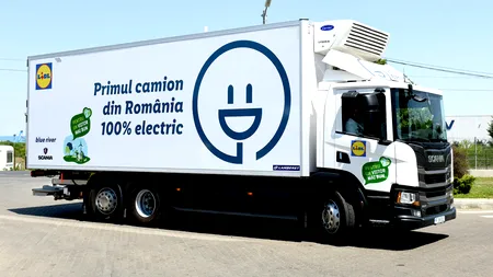 Scania propune Guvernului acordarea de subvenţii pentru achiziţia de camioane electrice