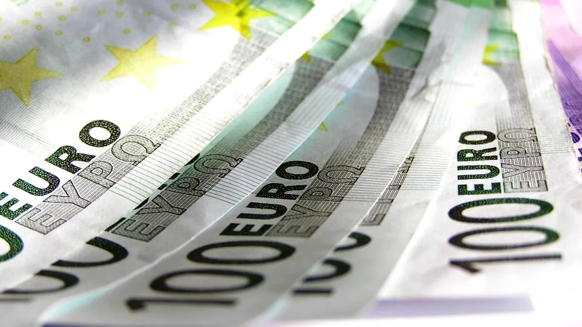 Euro a ajuns la un nou maxim istoric. Cursul afișat de BNR: 4.8888 lei/euro