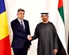 Concluzia întâlnirii premierului Ciolacu cu președintele EAU: „Pe timp de pace putem construi”