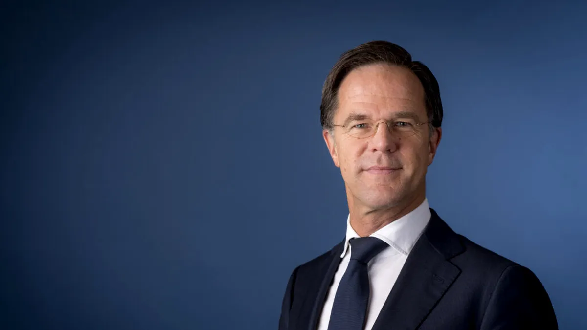 Mark Rutte, numit oficial în funcția de Secretar General al NATO
