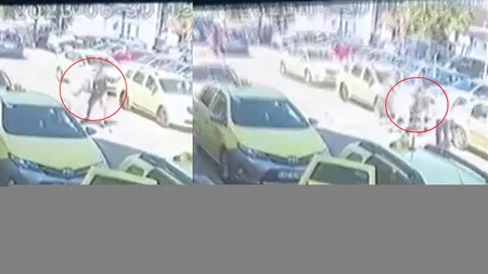 Bătaie între taximetriști pe un client! Unul i-a mușcat urechea celuilalt și a ajuns la spital!