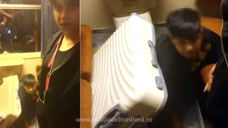 O româncă transporta în bagaj un adolescent. Ce le-a spus polițiștilor