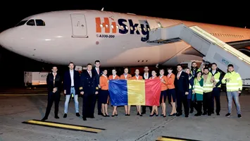A decolat avionul care a reluat după 20 de ani cursele directe București-New York