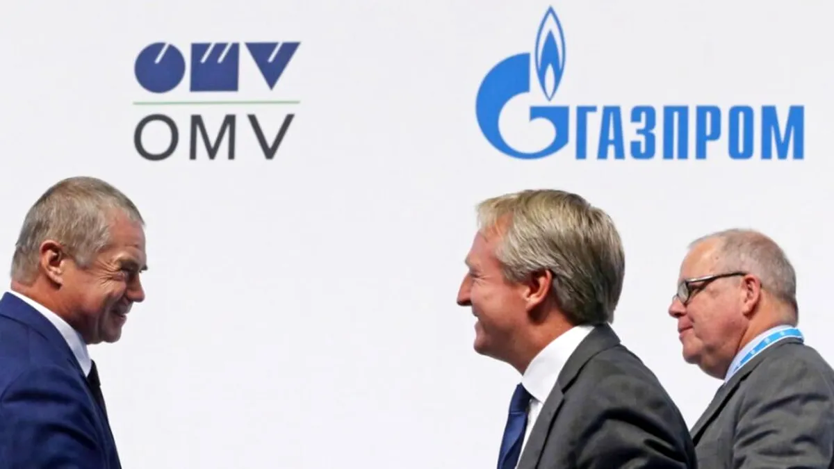 Afacerile Austriei cu Rusia sub lupă: O comisie specială anchetează contractul OMV-Gazprom