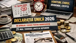 Declarația unică 2026: ce se schimbă cu formularul precompletat și unde sunt capcanele pentru PFA, chirii, dividende și crypto