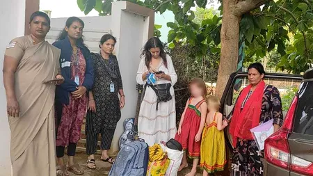 Descoperire neașteptată: o rusoaică trăia într-o peșteră din India, împreună cu cele două fiice