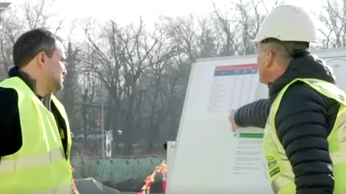 Ciprian Șerban, în inspecție la lucrările de la stația de metrou Gara Băneasa: „Obiectivul nostru rămâne clar”