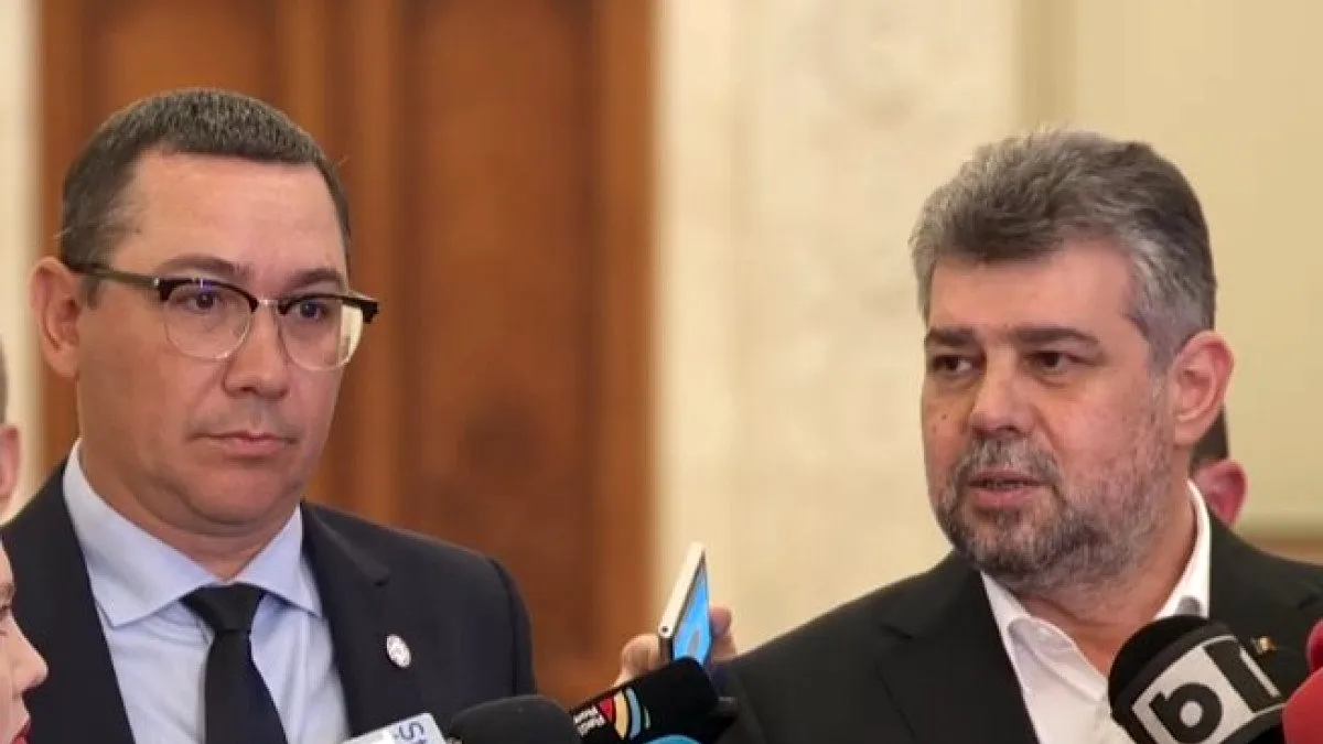 Victor Ponta, exclus din PSD la cererea lui Marcel Ciolacu