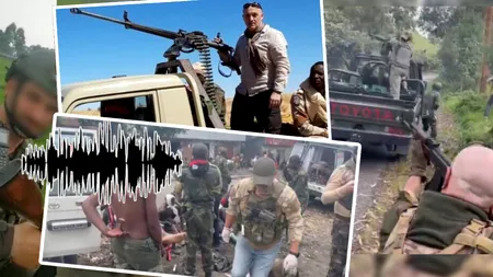 Înregistrare AUDIO a mercenarilor români prinși în ambuscadă în Congo - 