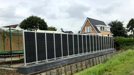 Panourile fotovoltaice, pe post de garduri în Olanda și Germania. Sunt „incredibil de ieftine”