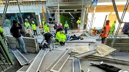 Incident în Finlanda. Un pod pietonal s-a prăbușit. 24 de persoane, în mare lor majoritate copii, au fost rănite