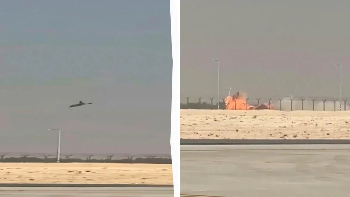 Avion de vânătoare indian prăbușit în Dubai