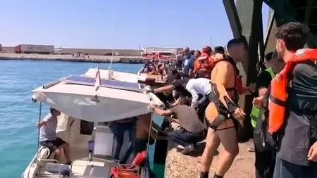 Feribot cu 270 de oameni la bord, răsturnat în largul Ciprului de Nord. Doar 159 de pasageri au fost contactați
