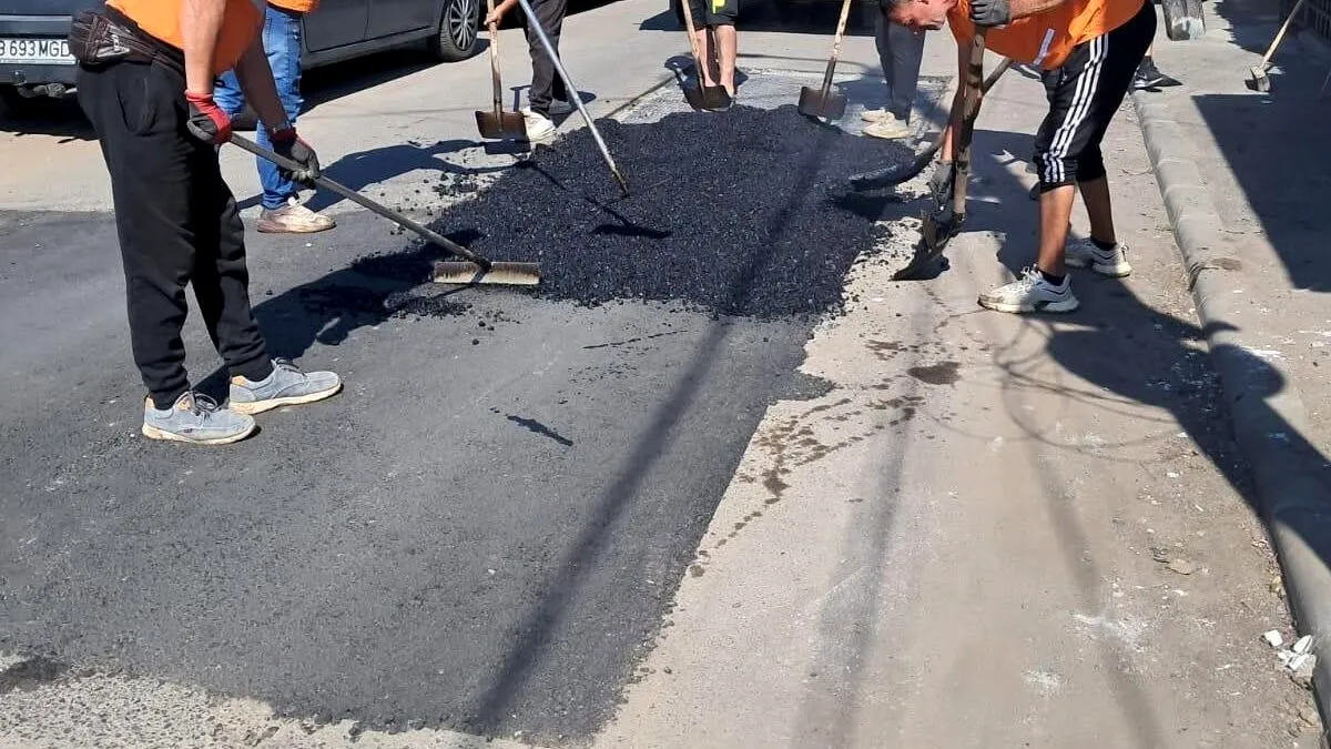 Strada Louis Pasteur din Sectorul 5 intră în reparații: se reface carosabilul deteriorat