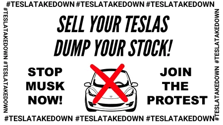 Elon's Inferno: proteste, molotoave și mașini electrice făcute scrum - ce este Tesla Takedown