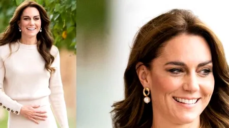 Kate Middleton impresionează într-un compleu tricotat în România. Eleganță regală și rafinament în tricotaje de la Piatra Neamț