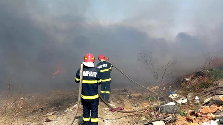 Giurgiu: 21 de incendii de vegetație, în două zile, în județ. Au ars 27 de hectare de teren, nu s-a găsit niciun vinovat