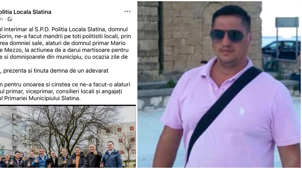 Odă agramată pentru directorul Poliţiei Locale dintr-un oraş, pe contul de Facebook al instituţiei