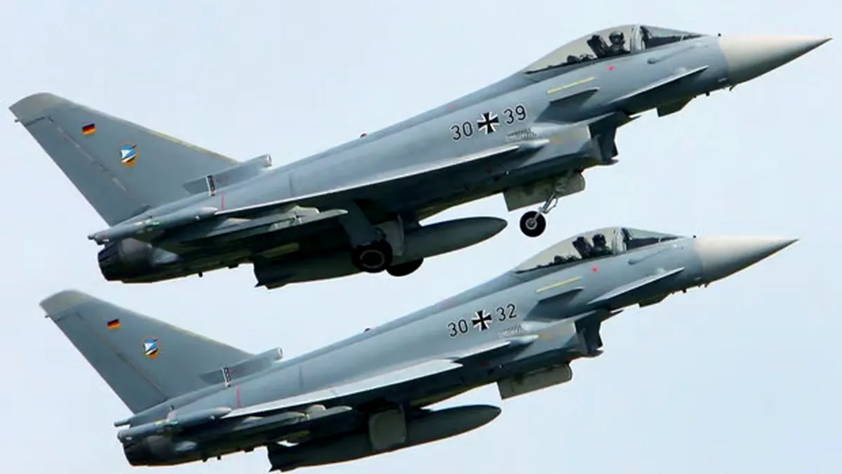 Un avion rus de spionaj, interceptat de Luftwaffe