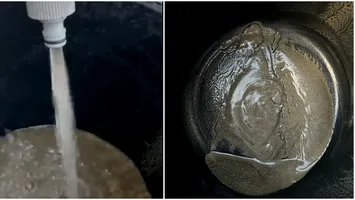 Oamenii dintr-o comună din Olt primesc apă cu nisip, la robinet: Ăsta e cadoul de Paşte!? (VIDEO)