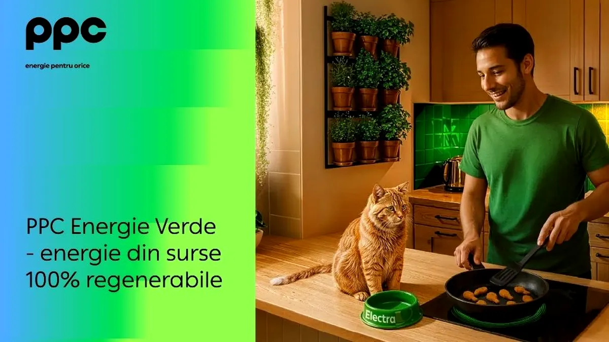 PPC Energie prelungește oferta cu preț redus PPC Energie Verde până la 30 septembrie (preț garantat timp de 1 an)