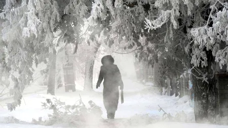 Dimineață de iarnă extremă: -16°C resimțit în orașe. Cum va fi vremea astăzi