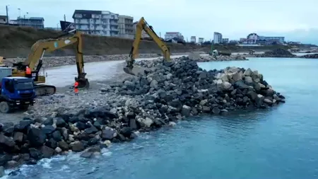 Plaja din Costinești se extinde: 25 de hectare noi și protecție sporită împotriva furtunilor