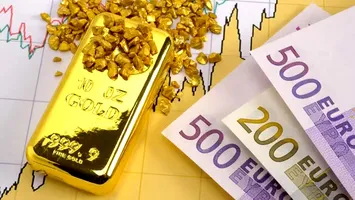 Rezervele valutare ale României au scăzut cu 1,3 miliarde euro, în ianuarie. Rezerva de aur a fost de 103,6 tone