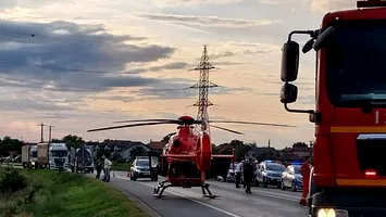 Accident teribil pe A3: șapte persoane rănite, trafic blocat ore întregi