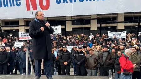 Decalogul anti-extremism al lui Gheorghe Flutur, prezentat la mitingul împotriva AUR de la Suceava
