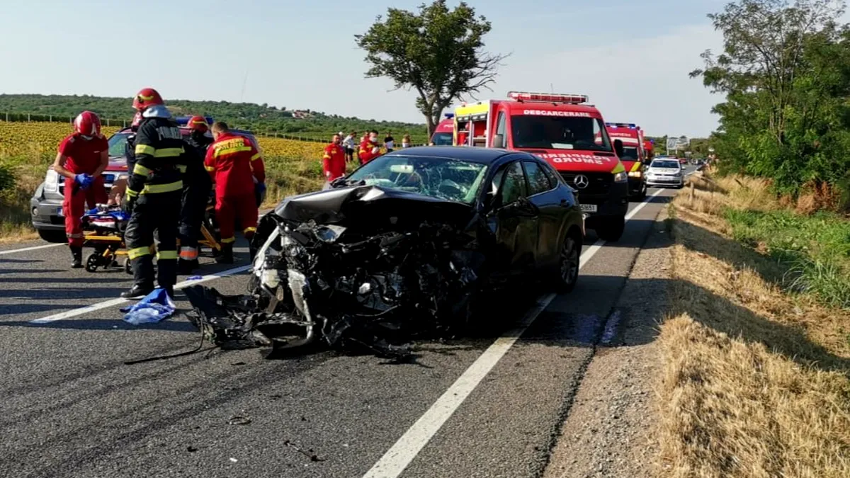 Doi morți într-un accident auto în Bihor