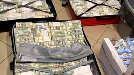 Soția unui politician ucrainean a fugit din țară cu mai multe valize pline de bani