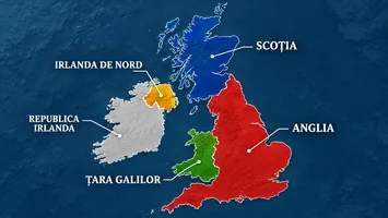 Regatul Unit se clatină. Scoția, Țara Galilor și Irlanda de Nord îi cer Londrei dreptul de a pleca