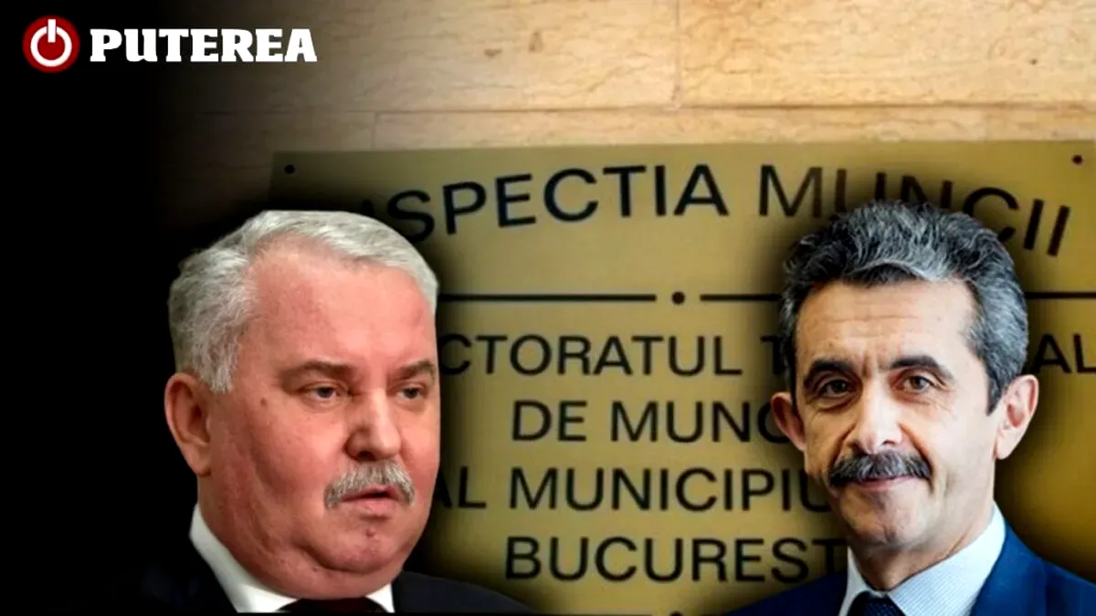 Cine sunt cei doi „haiduci” de la Ministerul Muncii care amendează, pe lângă lege, prin șantierele din București