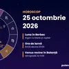 Horoscop 25 octombrie 2026. Duminica cu o oră în plus aduce curaj și noroc pentru trei zodii