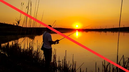 Zile triste pentru pescari: începe prohibiția. Ce specii se mai pot prinde