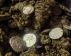 Comoară romană descoperită de doi soți din Prahova. Monedele valorează 95.000 de euro