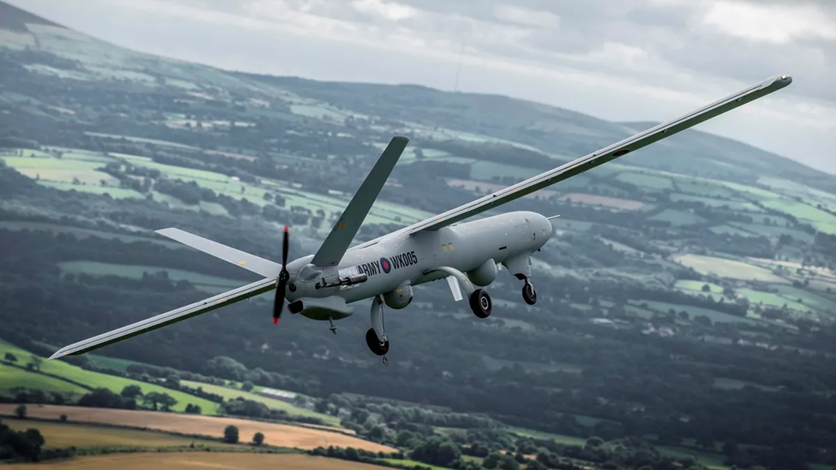 Dronele Watchkeeper vin, în sfârșit: România trece de la powerpoint la UAV-uri reale