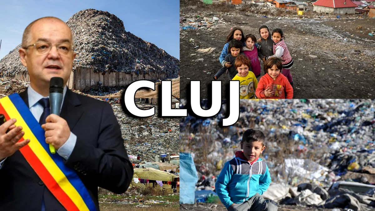Clujul lui Boc este plin de gunoaie! IMAGINILE GROAZEI