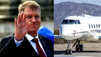Klaus Iohannis nu poate zbura decât cu avioane private. Și alea din Luxemburg!