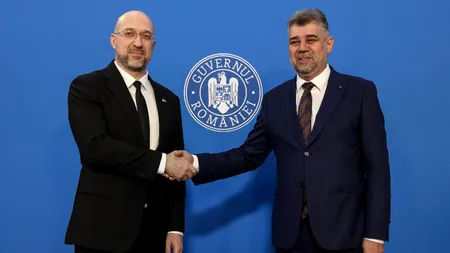 Întâlnire Ciolacu - Șmîhal la București: 60% din exporturile de cereale ale Ucrainei vor trece prin România