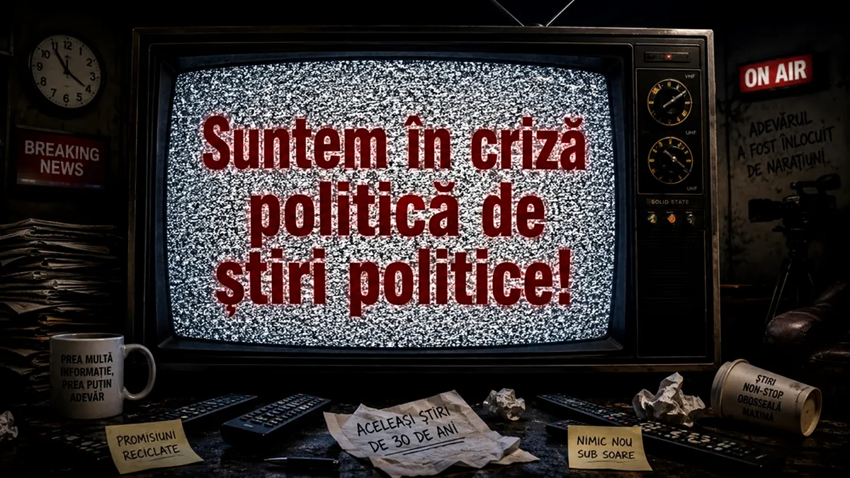 De ce nu mai putem privi la știri: criza politică a murit înainte să se termine