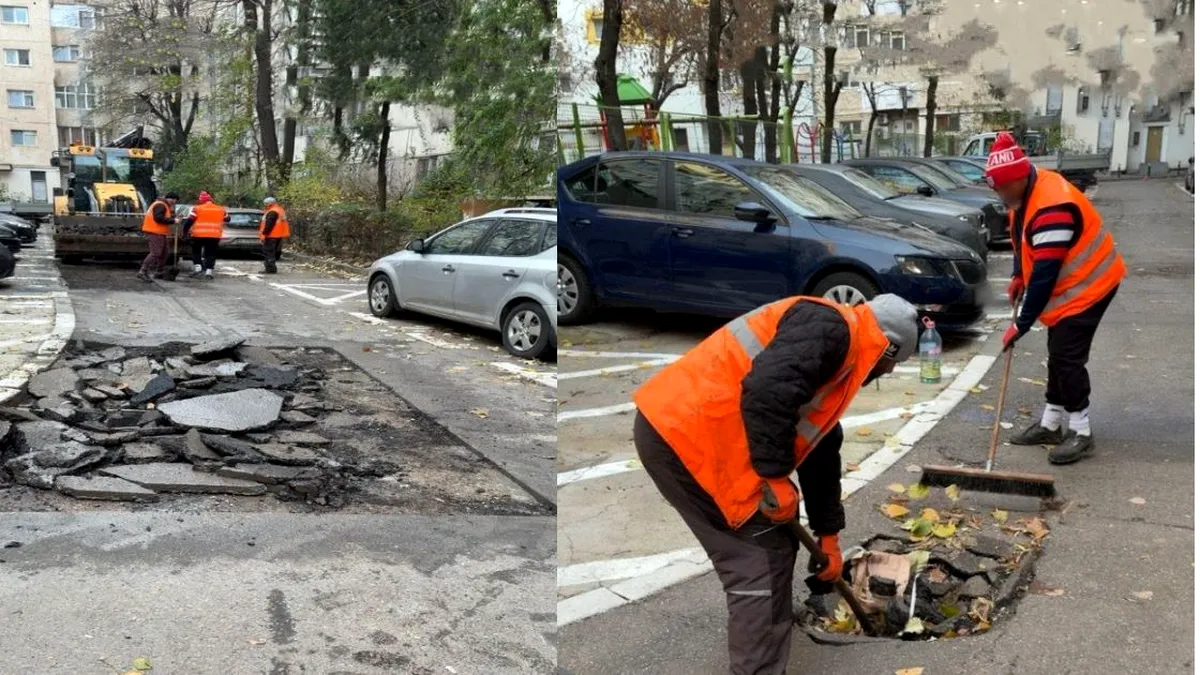 Reparații locale finalizate în zona Ene Modoran și Strada Bârcă din Sectorul 5
