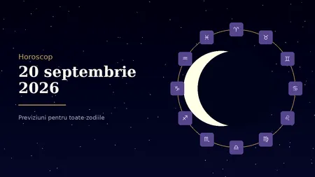 Horoscop 20 septembrie 2026: ce zodii au parte de vești bune